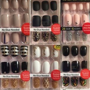 💅🏻 6 SET BUNDLE IMPRESS GEL MANICURE NAILS NWT